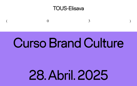 Brand Culture TOUS-Elisava
